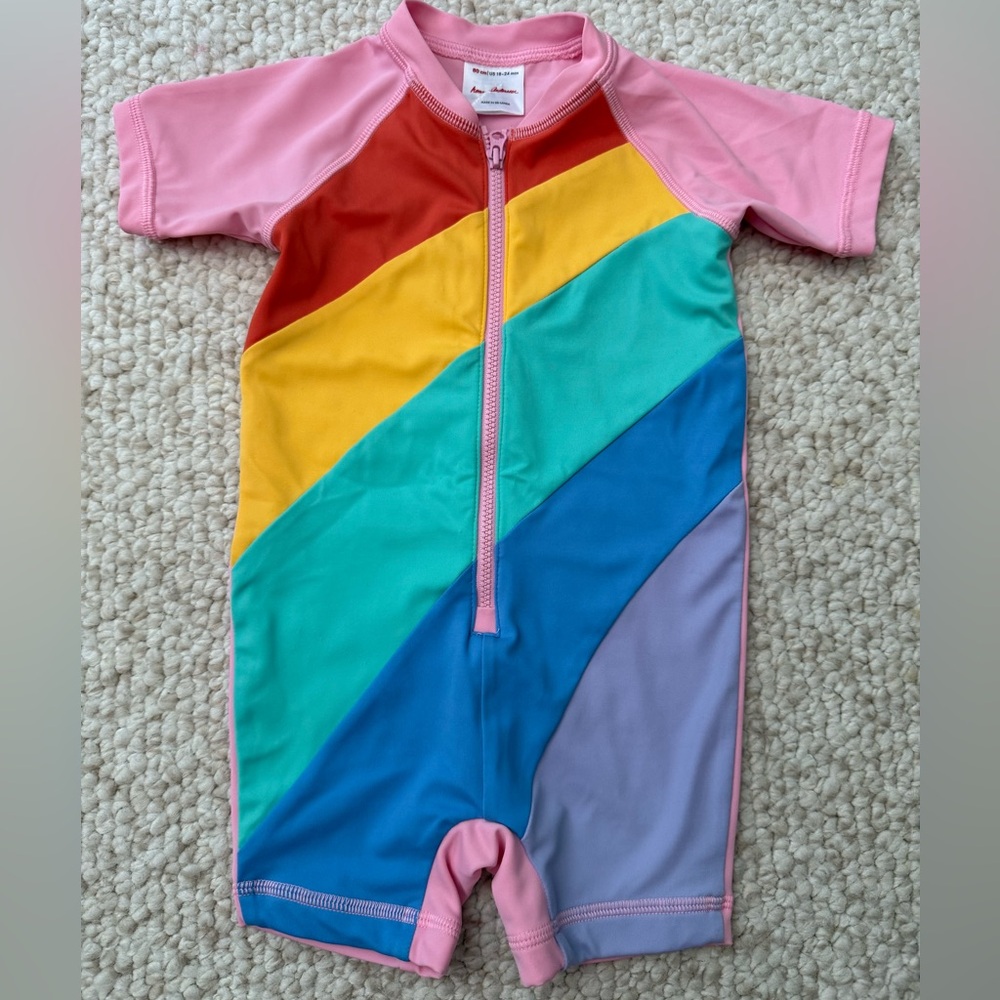 Hanna Andersson Swim Short Sleeve Rashguard